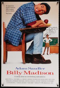 1k084 BILLY MADISON DS 1sh '95 Adam Sandler goes back to school!