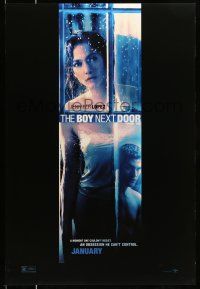 1k102 BOY NEXT DOOR teaser DS 1sh '15 great image of sexy Jennifer Lopez behind window, Guzman!