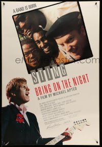 1k106 BRING ON THE NIGHT 1sh '85 Sting with guitar, directed by Michael Apted!
