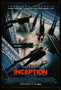 1k363 INCEPTION DS IMAX 1sh '10 Christopher Nolan, Leonardo DiCaprio, Gordon-Levitt!