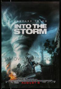 1k378 INTO THE STORM advance DS 1sh '14 Richard Armitage, tornado storm chaser action!