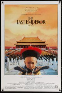 1k430 LAST EMPEROR 1sh '87 Bernardo Bertolucci epic, great image of young emperor w/army!