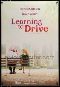 1k438 LEARNING TO DRIVE DS 1sh '15 Patricia Clarkson, Ben Kingsley, Grace Gummer!