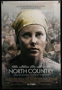 1k561 NORTH COUNTRY int'l advance DS 1sh '05 Charlize Theron, Frances McDormand, Spacek, Harrelson