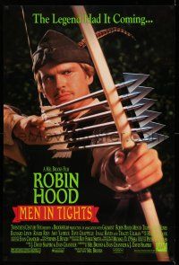 1k642 ROBIN HOOD: MEN IN TIGHTS 1sh '93 Mel Brooks directed, Cary Elwes in the title role!