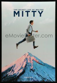 1k666 SECRET LIFE OF WALTER MITTY style B teaser DS 1sh '13 image of Ben Stiller over mountain!