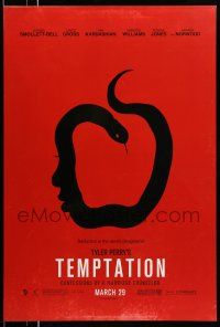 1k761 TEMPTATION: CONFESSIONS OF A MARRIAGE COUNSELOR teaser DS 1sh '13 apple & snake silhouette!