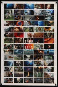 1k797 TREE OF LIFE DS 1sh '11 Terrence Malick, Brad Pitt, Sean Penn, many images!