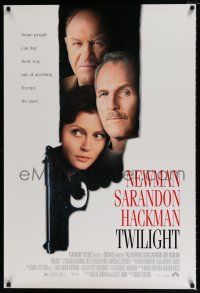 1k804 TWILIGHT DS 1sh '97 Paul Newman, Susan Sarandon, Gene Hackman, Stockard Channing!
