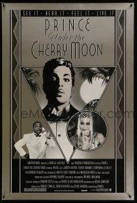 1k809 UNDER THE CHERRY MOON 1sh '86 cool art deco style artwork of Prince!