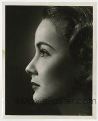 1m105 ALIDA VALLI 8.25x10 still '48 incredible profile portrait after appearing in Paradine Case!