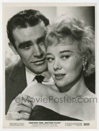 1m120 ANOTHER TIME ANOTHER PLACE 7.5x9.25 still '58 best close up of Sean Connery & Glynis Johns!