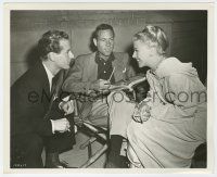 1m141 BARKLEYS OF BROADWAY candid deluxe 8.25x10 still '49 Ginger Rogers & Francois by director!