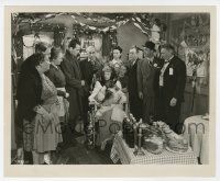 1m157 BIG STREET 8.25x10 still '42 Henry Fonda & crowd surround Lucille Ball with dog in her lap!