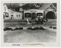 1m158 BILL & COO 8x10.25 still '48 wacky image of trained birds as firefighters in tiny town!