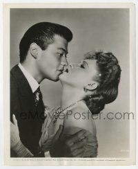1m177 BOWERY TO BROADWAY 8.25x10 still '44 c/u of Turhan Bey & Susanna Foster about to kiss!