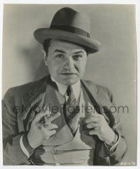 1m292 EDWARD G. ROBINSON 7.25x8.75 still '40 great portrait in suit w/ cigar from Brother Orchid!