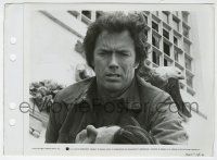 1m300 ENFORCER 8x11 key book still '76 c/u of Clint Eastwood as Dirty Harry w/ wounded Tyne Daly!