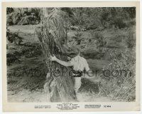 1m345 FROM HELL IT CAME 8x10.25 still '57 great image of woman battling wacky tree monster!