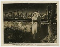 1m387 GOLDEN BOY 8x10.25 still '39 William Holden & Barbara Stanwyck by New York City skyline!