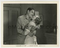 1m572 LAUGHING AT LIFE 8x10.25 still '33 romantic close up of Victor McLaglen & Lois Wilson!