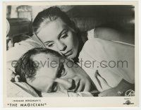 1m611 MAGICIAN 8x10.25 still '58 Ingmar Bergman's classic Ansiktet, Max Von Sydow & Ingrid Thulin