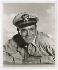 1m646 MISTER ROBERTS 8x10 still '55 best smiling portrait of Henry Fonda in uniform by Bert Six!