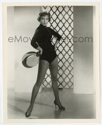 1m713 PATRICE WYMORE 8.25x10.25 still '50s full-length posed portrait in skin-tight outfit!