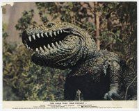 1m048 LAND THAT TIME FORGOT color English FOH LC '75 Edgar Rice Burroughs, great fake dinosaur c/u!