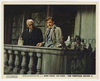 1m074 VENETIAN AFFAIR color English FOH LC '67 Robert Vaughn & Boris Karloff standing on balcony!