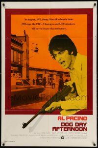 1p259 DOG DAY AFTERNOON int'l 1sh '75 Al Pacino in Sidney Lumet NYC crime classic!
