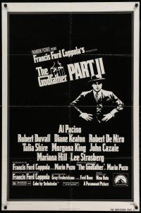 1p383 GODFATHER PART II 1sh '74 Al Pacino in Francis Ford Coppola classic crime sequel!