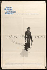 1p521 JEREMIAH JOHNSON style C 1sh '72 Robert Redford, directed by Sydney Pollack!