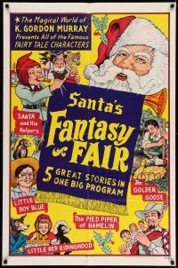 1p799 SANTA'S FANTASY FAIR 1sh '69 fantasy tales, Santa, Puss n' Boots, Hansel & Gretel + more!