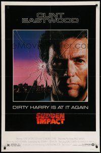 1p880 SUDDEN IMPACT 1sh '83 Sondra Locke, Hingle, Clint Eastwood is at it again as Dirty Harry!