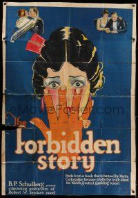 1r780 FORBIDDEN STORY INCOMPLETE 3sh '24 art of Clara Bow, the world's greatest gambling resort!