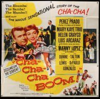 1r115 CHA-CHA-CHA BOOM 6sh '56 art of Perez Prado, the King of Mambo & other musical acts!