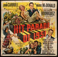 1r130 HIT PARADE OF 1951 6sh '50 Cuban Fireball Estelita Rodriguez, Marie McDonald, John Carroll