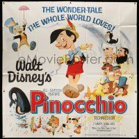 1r164 PINOCCHIO 6sh R62 Disney classic fantasy cartoon about a wooden boy who wants to be real!