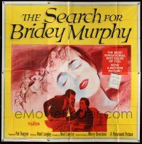 1r179 SEARCH FOR BRIDEY MURPHY 6sh '56 art of reincarnated Teresa Wright, from best selling book!