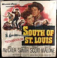 1r189 SOUTH OF ST. LOUIS 6sh '49 Joel McCrea, Alexis Smith, Zachary Scott & Malone in Missouri!