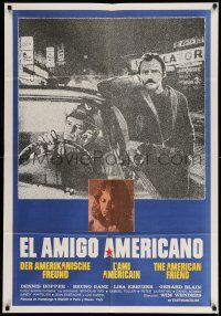 1r231 AMERICAN FRIEND Argentinean '77 Dennis Hopper in Wim Wenders' Der Amerikanische Freund!