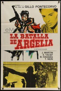 1r240 BATTLE OF ALGIERS Argentinean R80s Gillo Pontecorvo's La Battaglia di Algeri, different art!