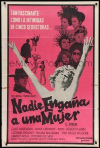 1r419 WITCHES Argentinean '67 Le Streghe, Clint Eastwood, Silvana Mangano, great image!