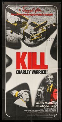 1r007 CHARLEY VARRICK English 3sh '73 Walter Matthau, Don Siegel, Kill Charley Varrick, different!
