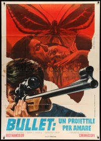 1r483 CONTRACT KILLER Italian 1p '70 cool Piovano art of Japanese assassin with sniper rifle!