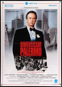 1r497 DIMENTICARE PALERMO Italian 1p '90 art of James Belushi in tuxedo over New York City!