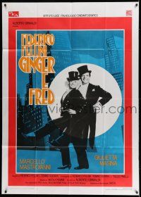 1r526 GINGER & FRED Italian 1p '86 Federico Fellini, Marcello Mastroianni, Giulietta Masina
