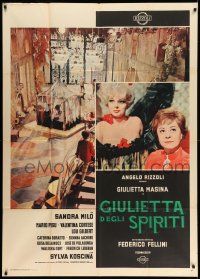 1r563 JULIET OF THE SPIRITS Italian 1p '65 Federico Fellini's Giulietta degli Spiriti, Masina