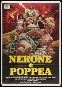 1r603 NERO & POPPEA: AN ORGY OF POWER Italian 1p '82 art of sexy Patricia Derek in Ancient Rome!
